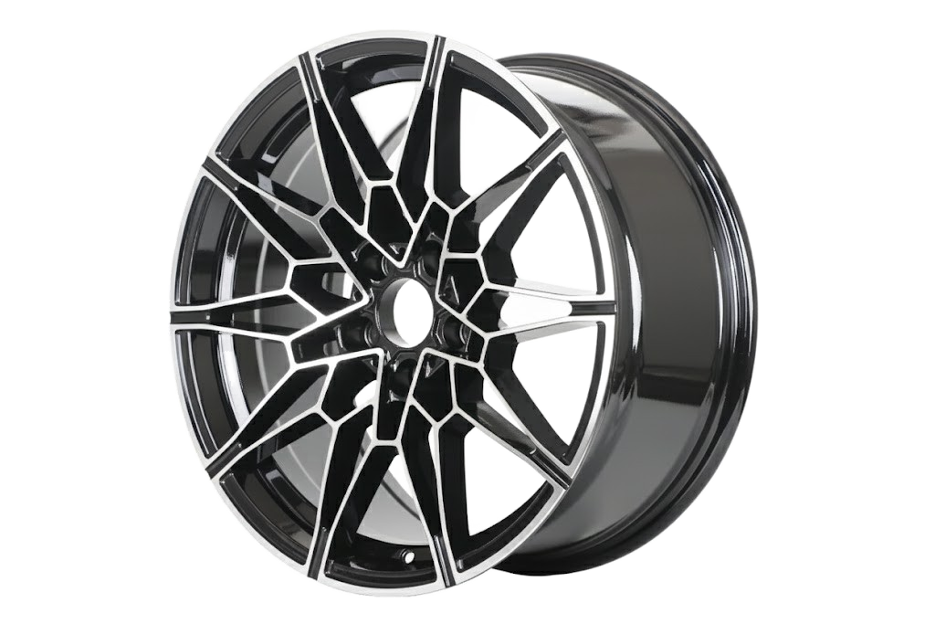 W718 Bmf Black Machined Face 